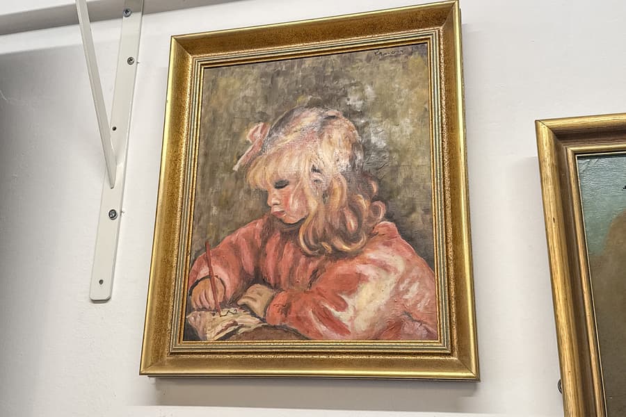 Öl auf Leinwand, signiert